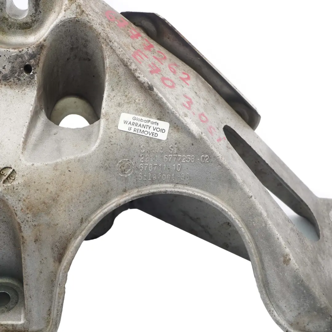 N52N Łapa Mocowanie Silnika Prawe do BMW X5 E70 3.0si o numerze 6777262 BMW X5 E70 3.0si N52N Łapa Mocowanie Silnika Prawe - SKU 6777262 - Numer Części 6777262