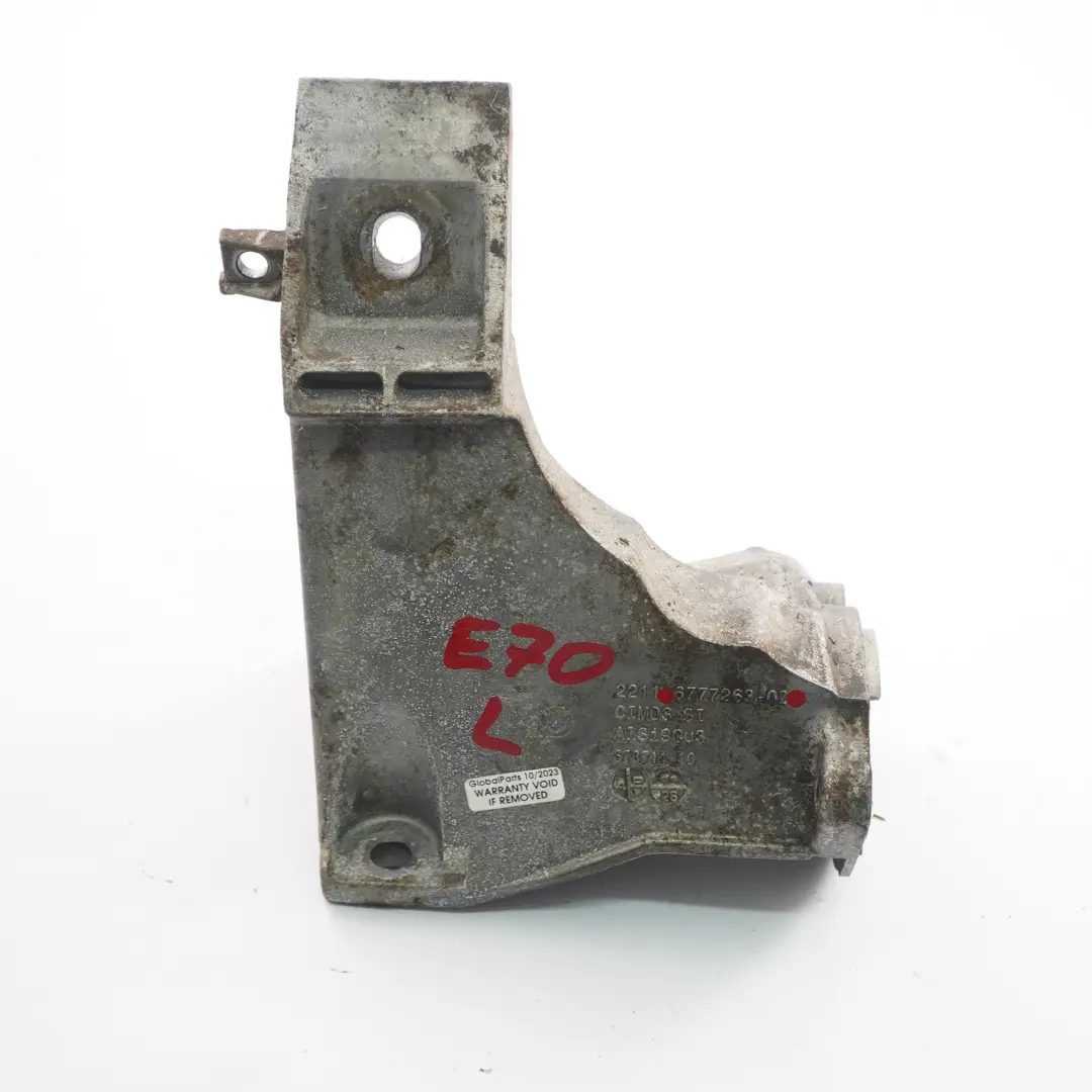 4.8i N62N Engine Mount Left N/S Supporting Bracket Holder 6777263 to BMW X5 E70 with Part number 6777267 BMW X5 E70 4.8i N62N Engine Mount Left N/S Supporting Bracket Holder 6777263 - SKU 6777267 - Part number 6777267