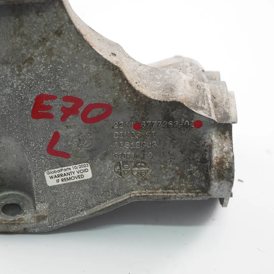 BMW X5 E70 4.8i N62N Engine Mount Left N/S Supporting Bracket Holder 6777263 - SKU 6777267 - Part number 6777267