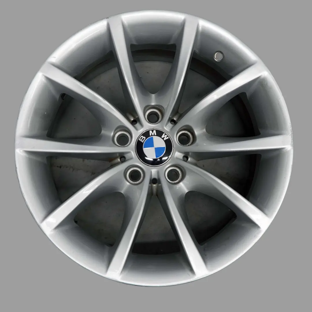 BMW 5 Series E60 E61 Silver Alloy Wheel Rim 17" 8J ET:20 V-Spoke 245 - SKU 6777348-1 - Part number 6777348