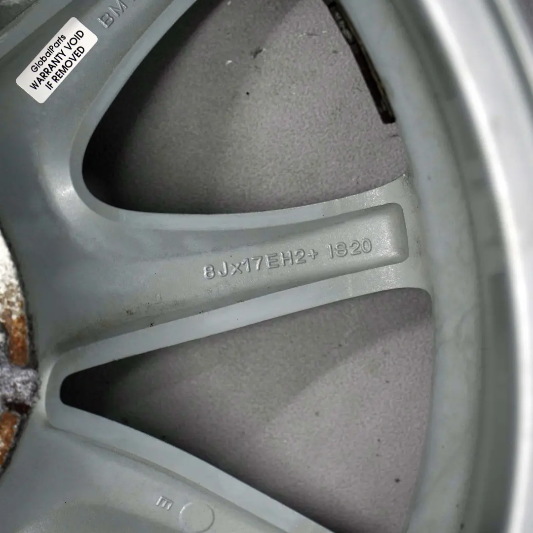 BMW 5 er E60 E61 Alufelge Alu Felge 17" 8J ET:20 V-Speiche 245 - SKU 6777348-4 - Teilenummer 6777348