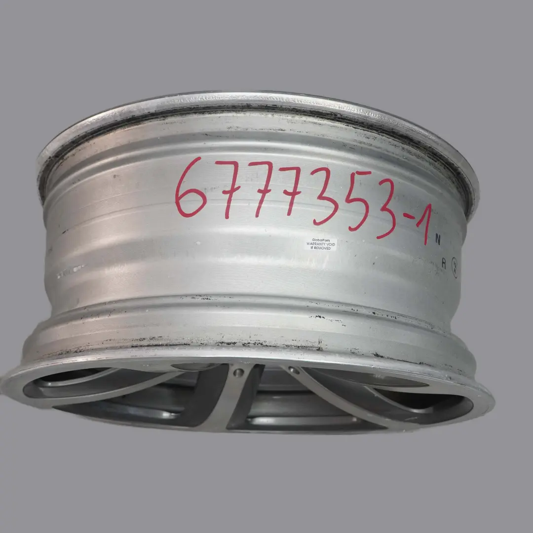 Alloy Rim Forged Star Spoke 249 19" 8,5J ET:14 to BMW 6 E63 E64 Wheel with Part number 6777353 BMW 6 E63 E64 Wheel Alloy Rim Forged Star Spoke 249 19" 8,5J ET:14 - SKU 6777353-1 - Part number 6777353