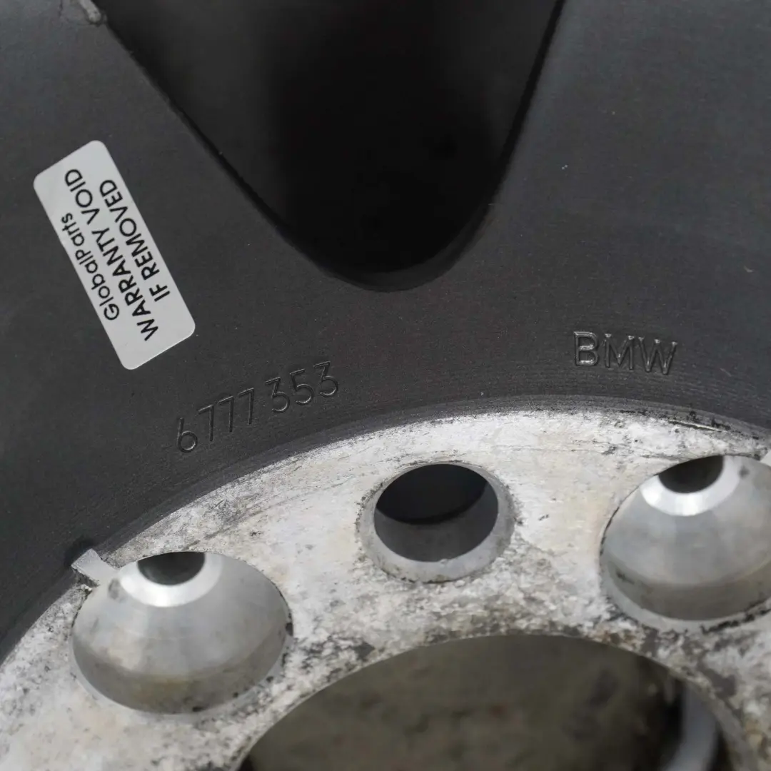 BMW 6 E63 E64 Wheel Alloy Rim Forged Star Spoke 249 19" 8,5J ET:14 - SKU 6777353-1 - Part number 6777353