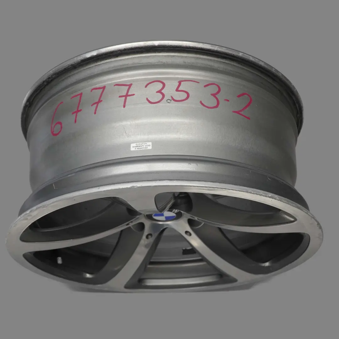BMW 6 E63 E64 Felge Schmiedefelge Sternspeiche 249 19" 8,5J ET:14 - SKU 6777353-2 - Teilenummer 6777353