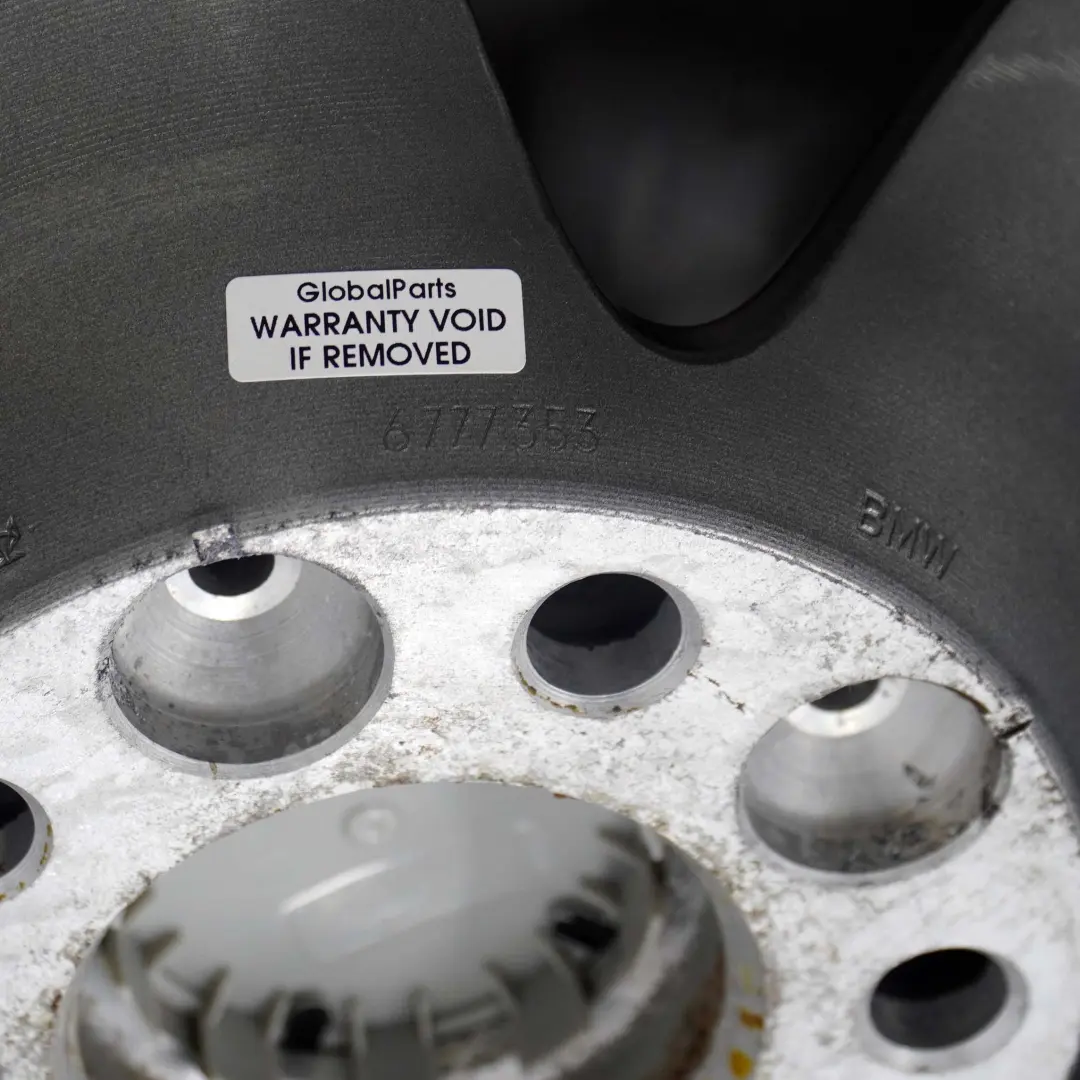 Felge Schmiedefelge Sternspeiche 249 19" 8,5J ET:14 für BMW 6 E63 E64 mit Teilenummer 6777353 BMW 6 E63 E64 Felge Schmiedefelge Sternspeiche 249 19" 8,5J ET:14 - SKU 6777353-2 - Teilenummer 6777353