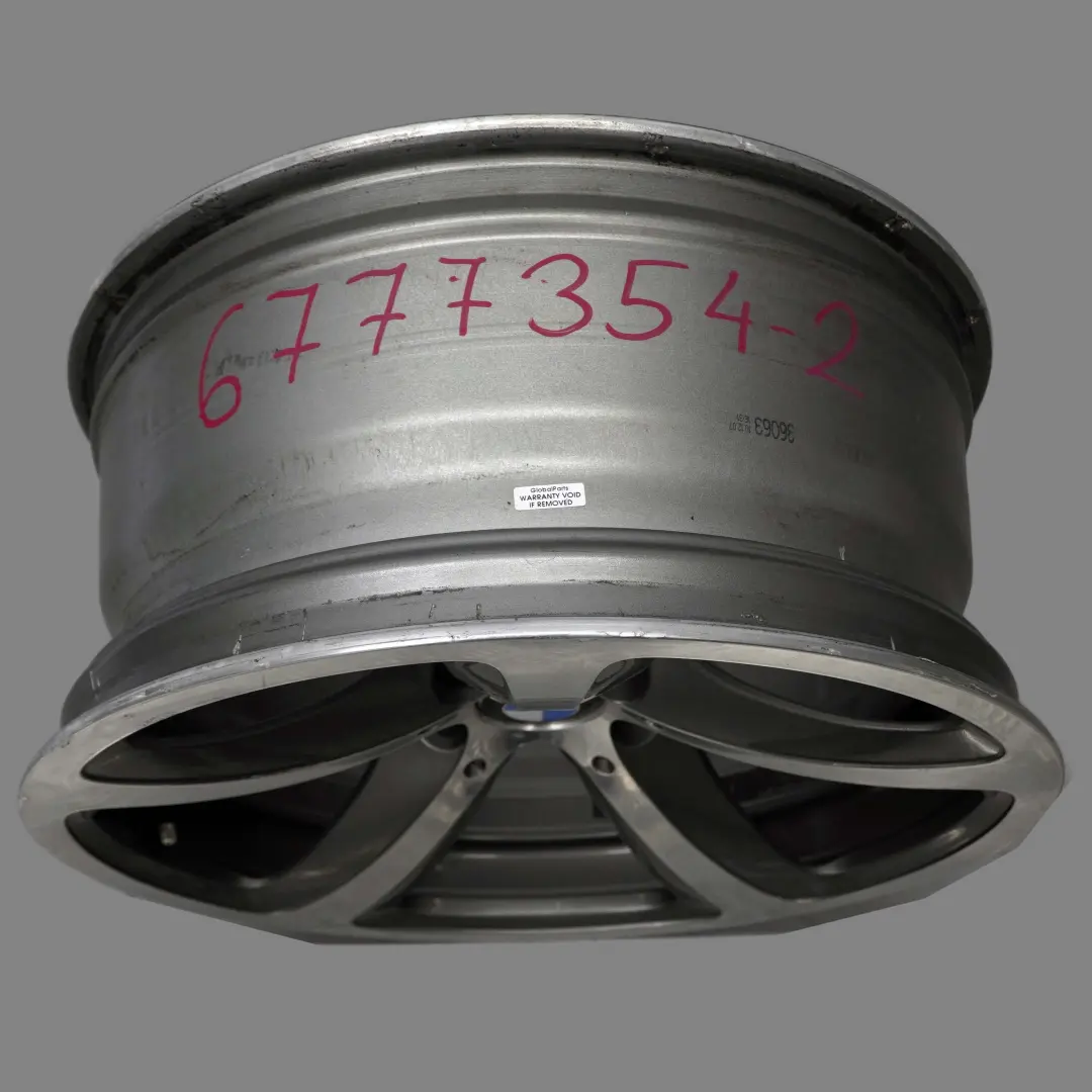 BMW E63 E64 Cerchione IN Lega Forgiato 19" Ruota Raggi a Stella 249 ET: 14 9J - SKU 6777354-2 - Numero di parte 6777354