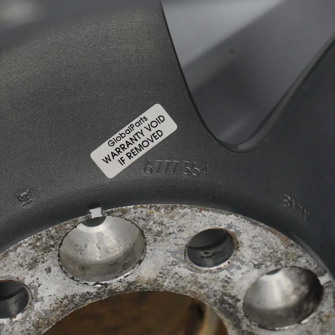 Felge Alufelge Geschmiedet 19" Rad Sternspeiche 249 ET:14 9J für BMW E63 E64 mit Teilenummer 6777354 BMW E63 E64 Felge Alufelge Geschmiedet 19" Rad Sternspeiche 249 ET:14 9J - SKU 6777354-1 - Teilenummer 6777354
