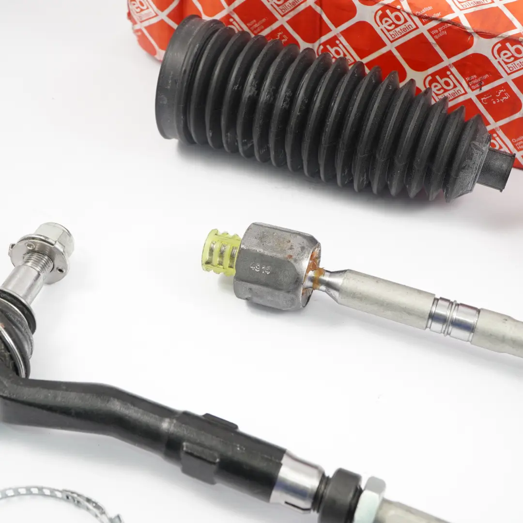 Tie Rod Eje delantero izquierdo derecho N / Febi Par Set para BMW E60 E61 E63 con número de pieza 6777479 BMW E60 E61 E63 Tie Rod Eje delantero izquierdo derecho N / Febi Par Set - SKU 6777479-1 - Número de pieza 6777479