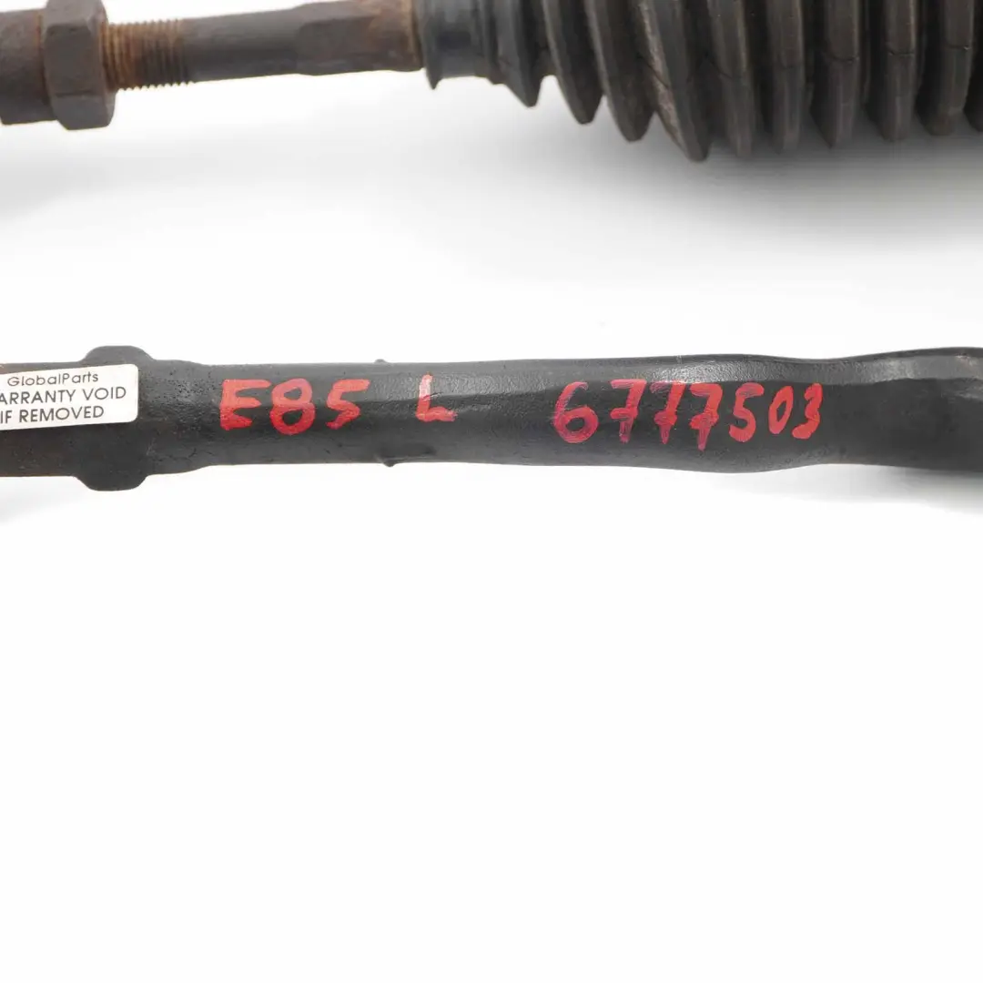 Steering Linkage Tie Rod Front Left Right N/O/S Set to BMW E46 Z4 E85 with Part number 6777503 BMW E46 Z4 E85 Steering Linkage Tie Rod Front Left Right N/O/S Set - SKU 6777503/6777504 - Part number 6777503