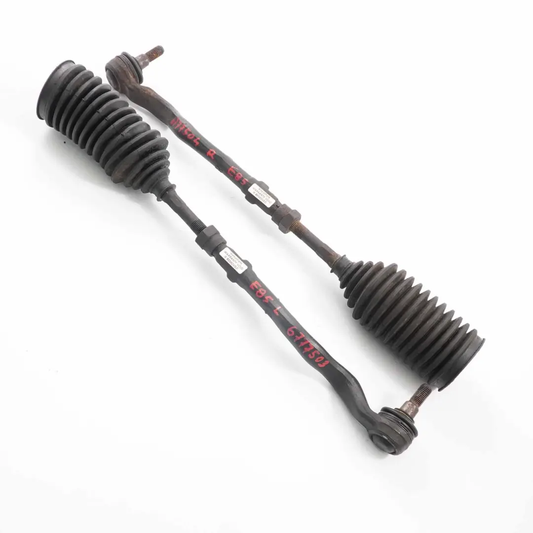 BMW E46 Z4 E85 Steering Linkage Tie Rod Front Left Right N/O/S Set - SKU 6777503/6777504 - Part number 6777503