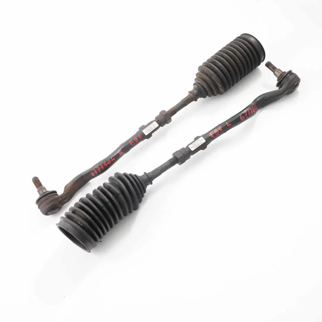 BMW E46 Z4 E85 Steering Linkage Tie Rod Front Left Right N/O/S Set - SKU 6777503/6777504 - Part number 6777503