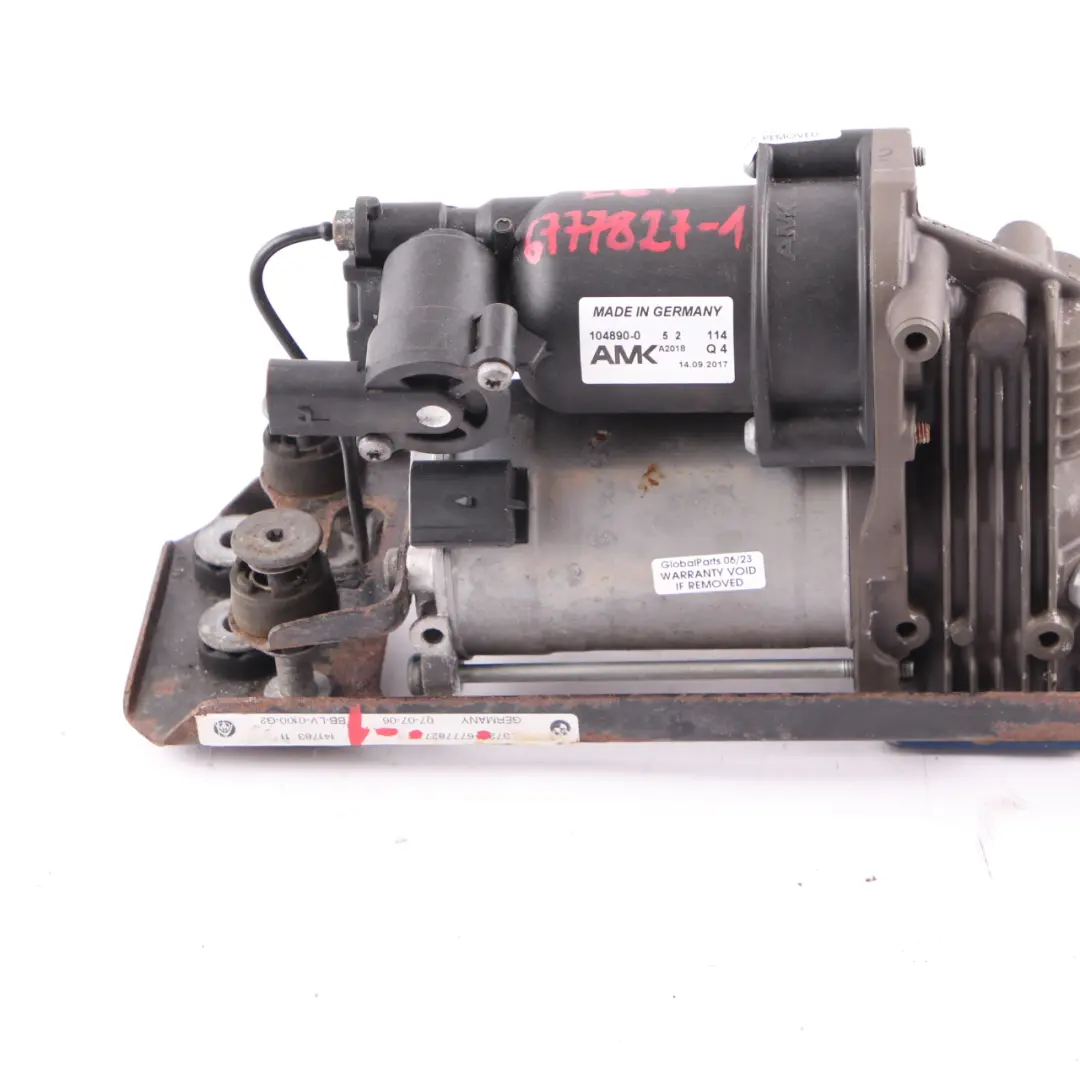 Supply Device Suspension Compressor Motor Pump to BMW E61 Touring Air with Part number 6777827 BMW E61 Touring Air Supply Device Suspension Compressor Motor Pump - SKU 6777827-1 - Part number 6777827