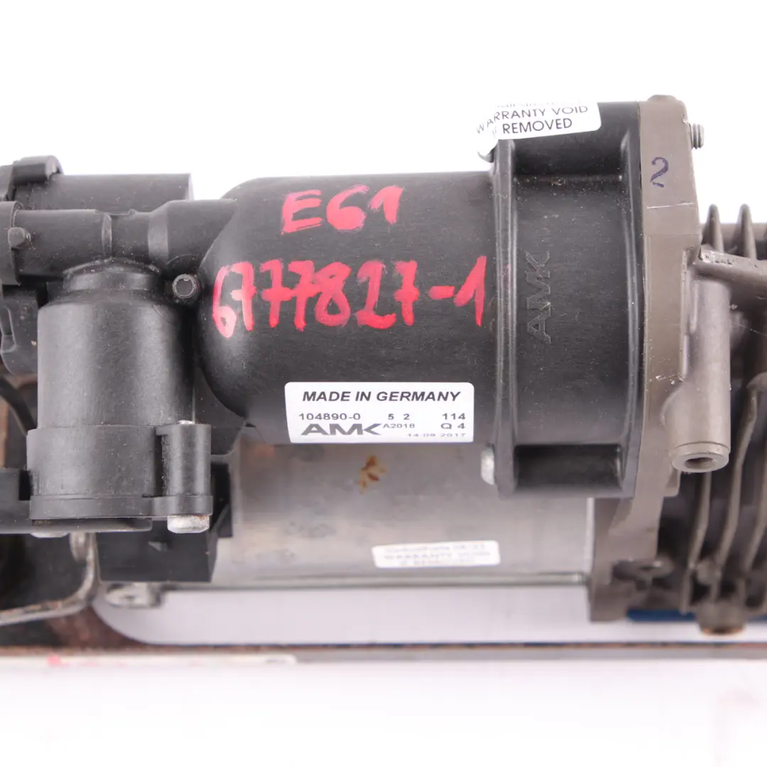 Supply Device Suspension Compressor Motor Pump to BMW E61 Touring Air with Part number 6777827 BMW E61 Touring Air Supply Device Suspension Compressor Motor Pump - SKU 6777827-1 - Part number 6777827