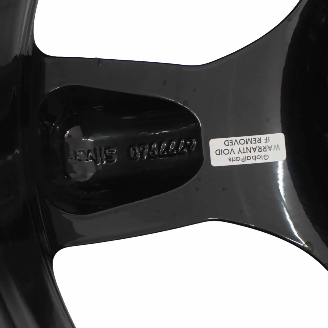 Mini Cooper One R50 R55 R56 Black Wheel Alloy Rim 17" 7J 5 Star Pace Spoke 110 - SKU 6777960-3 - Part number 6777960