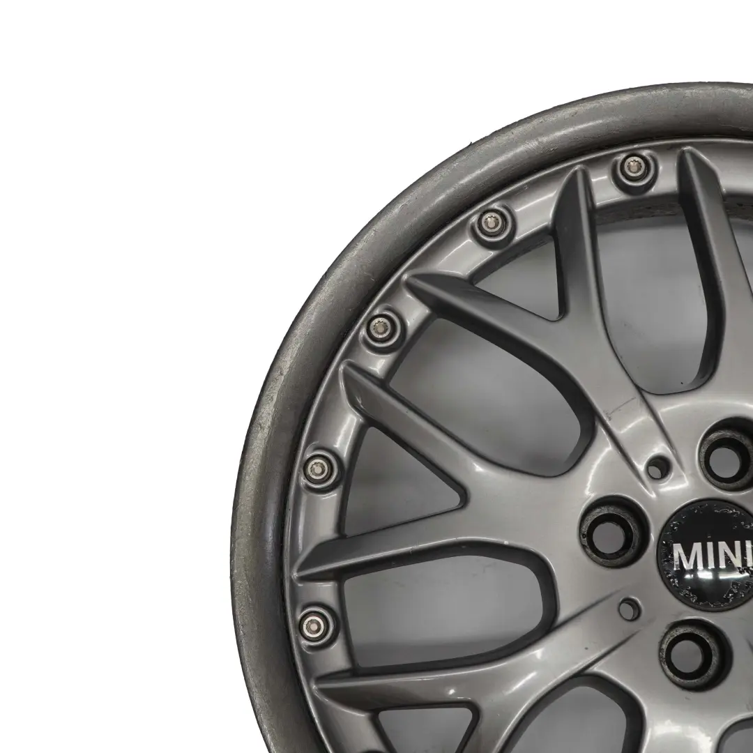 Anthrazit Felge 7J 17" ET:48 Cross Spoke 90 für Mini Cooper One R50 R52 R53 R55 R56 mit Teilenummer 6777969 Mini Cooper One R50 R52 R53 R55 R56 Anthrazit Felge 7J 17" ET:48 Cross Spoke 90 - SKU 6777969-1 - Teilenummer 6777969