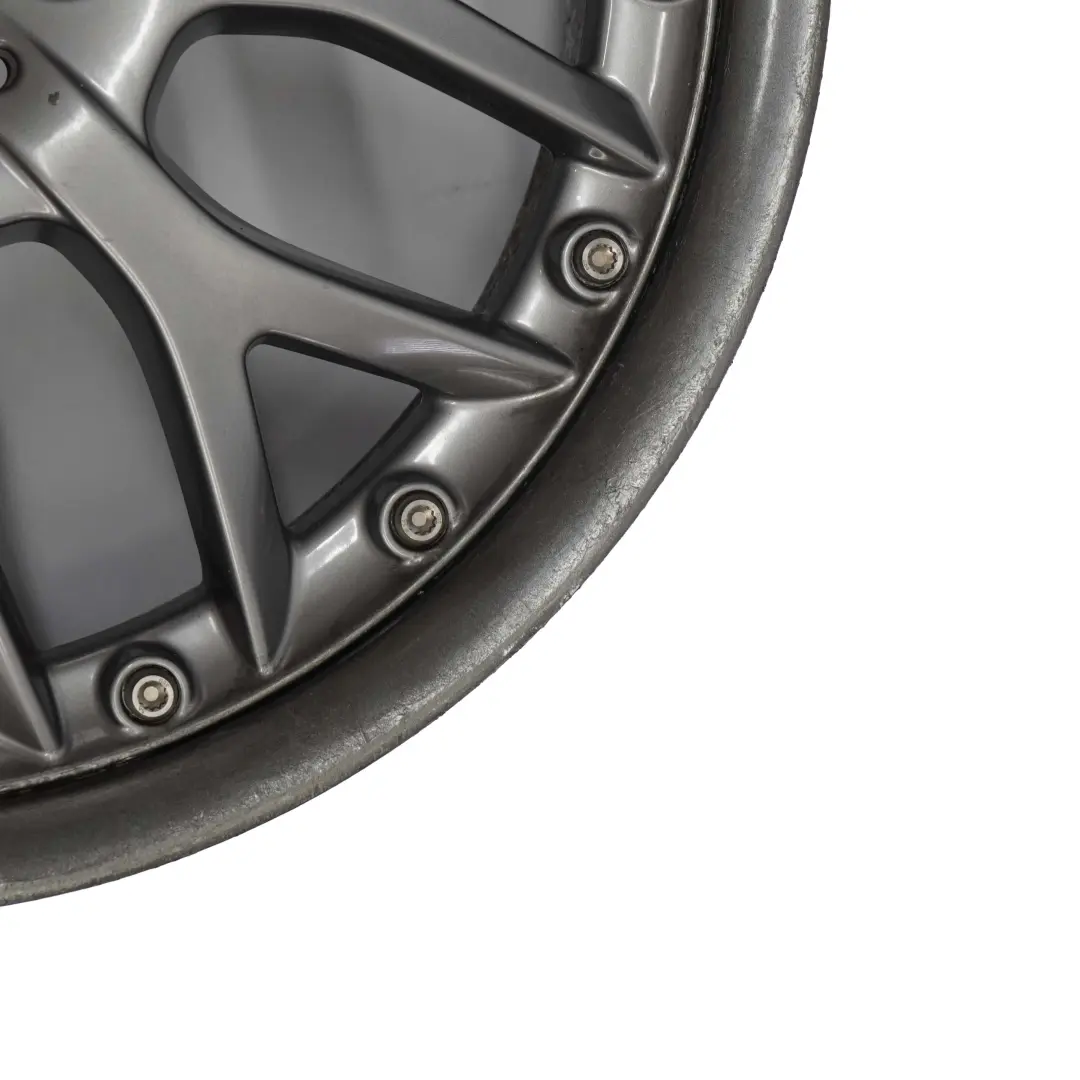 Anthracite Wheel Alloy Rim 17" ET:48 7J Cross Spoke 90 to Mini R50 R53 R55 R56 with Part number 6777969 Mini R50 R53 R55 R56 Anthracite Wheel Alloy Rim 17" ET:48 7J Cross Spoke 90 - SKU 6777969-1 - Part number 6777969