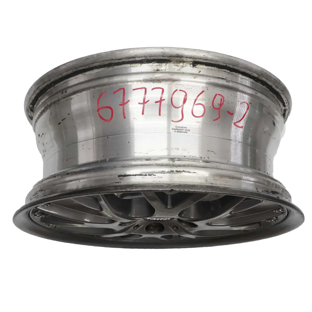 Anthrazit Felge 7J 17" ET:48 Cross Spoke 90 für Mini Cooper One R50 R52 R53 R55 R56 mit Teilenummer 6777969 Mini Cooper One R50 R52 R53 R55 R56 Anthrazit Felge 7J 17" ET:48 Cross Spoke 90 - SKU 6777969-2 - Teilenummer 6777969