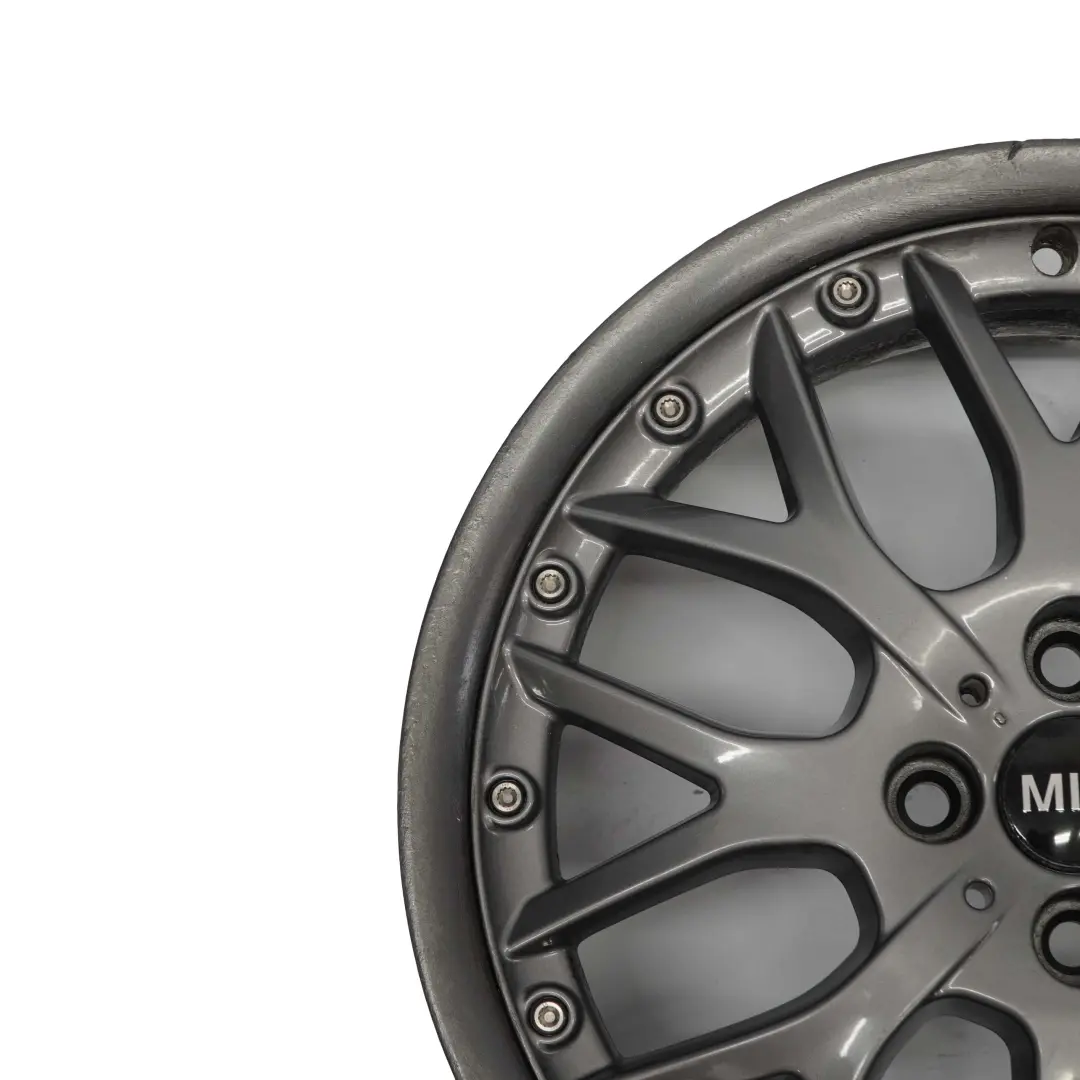 Antracite Cerchione 7J 17" ET: 48 Cross per Mini Cooper One R50 R52 R53 R55 R56 con numero di parte 6777969 Mini Cooper One R50 R52 R53 R55 R56 Antracite Cerchione 7J 17" ET: 48 Cross - SKU 6777969-2 - Numero di parte 6777969