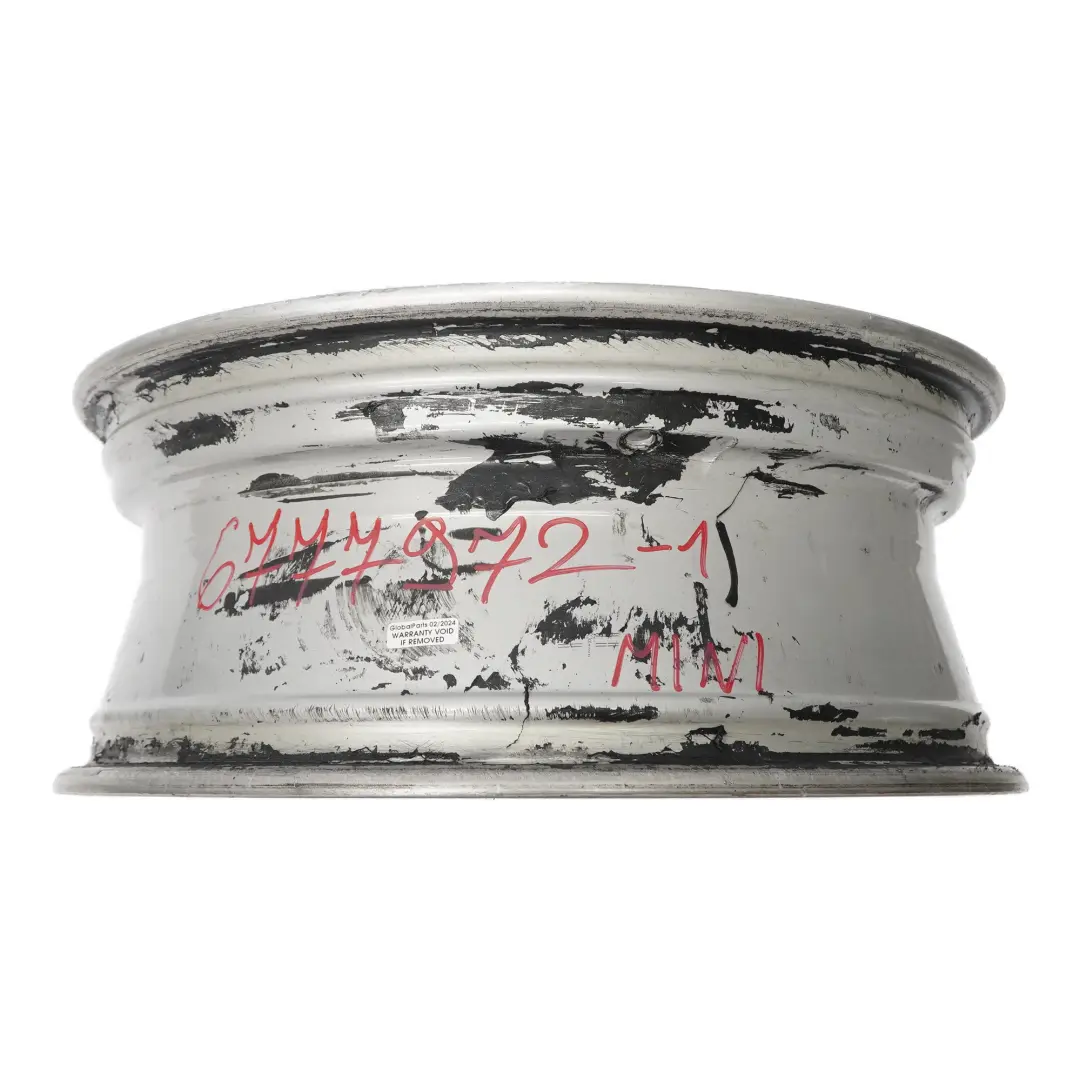 Alloy Rim 18" 7J ET:52 JCW Star Spoke R95 to Mini R50 R53 R56 Silver Wheel with Part number 6777972 Mini R50 R53 R56 Silver Wheel Alloy Rim 18" 7J ET:52 JCW Star Spoke R95 - SKU 6777972-1 - Part number 6777972
