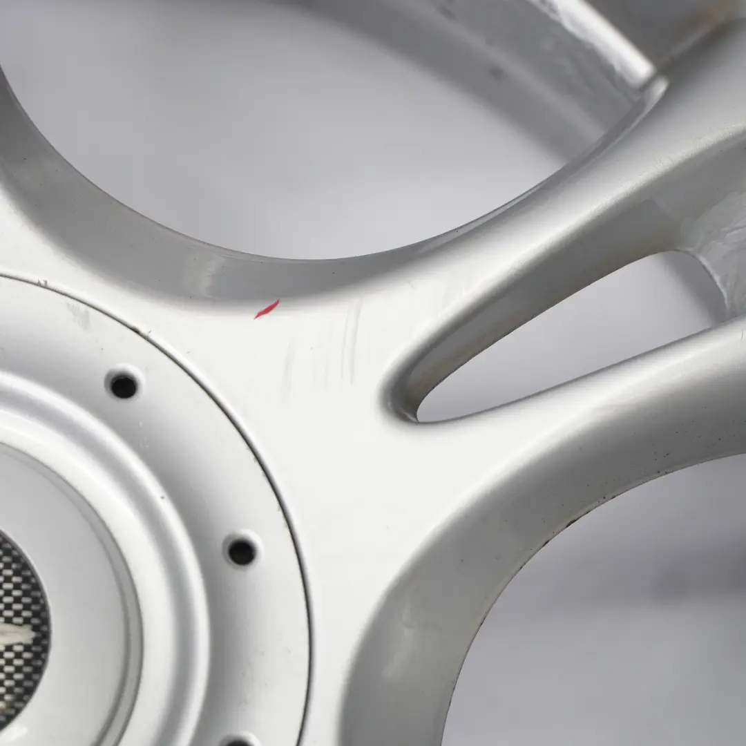 Argento Cerchio in lega 18" 7J ET:52 JCW Star Spoke R95 per Mini R50 R53 R56 con numero di parte 6777972 Mini R50 R53 R56 Argento Cerchio in lega 18" 7J ET:52 JCW Star Spoke R95 - SKU 6777972-1 - Numero di parte 6777972