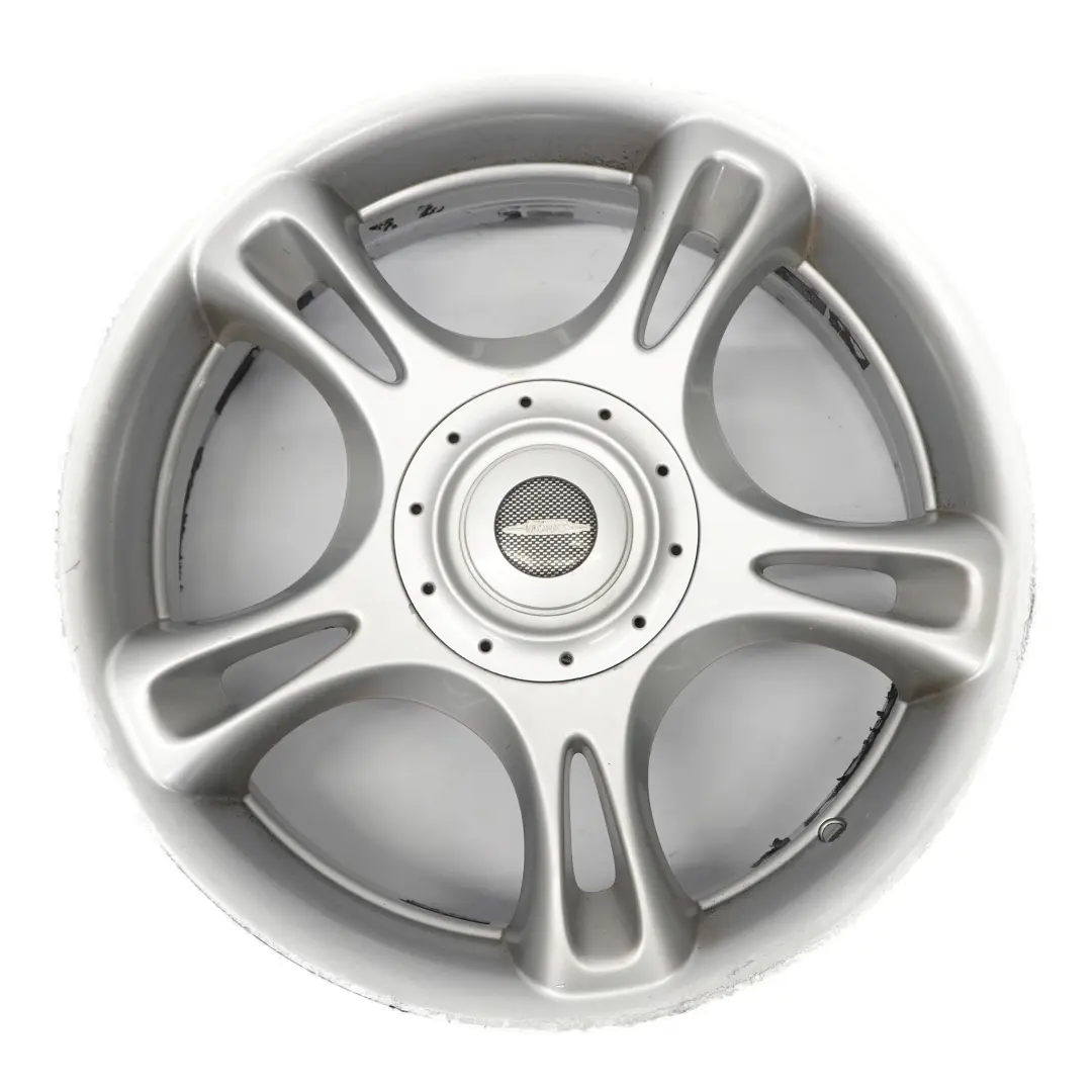 Jante argentée alliage 18" 7J ET:52 JCW Star Spoke R95 pour Mini R50 R53 R56 à propos du numéro de pièce 6777972 Mini R50 R53 R56 Jante argentée alliage 18" 7J ET:52 JCW Star Spoke R95 - SKU 6777972-2 - Numéro de pièce 6777972