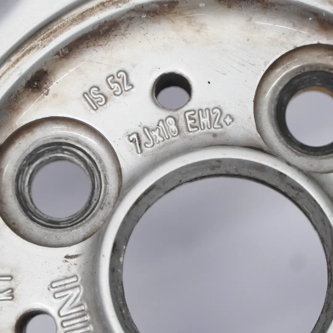 Alloy Rim 18" 7J ET:52 JCW Star Spoke R95 to Mini R50 R53 R56 Silver Wheel with Part number 6777972 Mini R50 R53 R56 Silver Wheel Alloy Rim 18" 7J ET:52 JCW Star Spoke R95 - SKU 6777972-2 - Part number 6777972