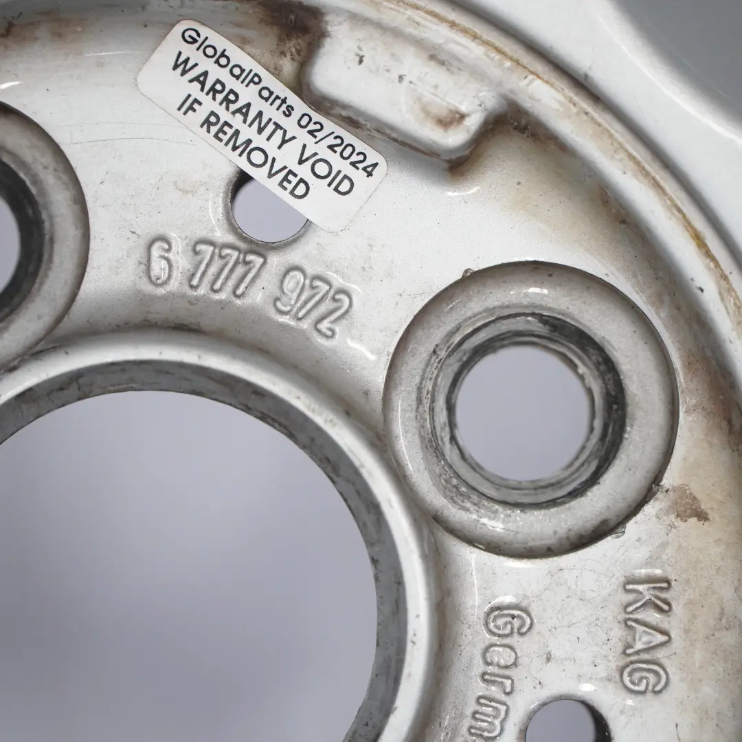 Mini R50 R53 R56 Argento Cerchio in lega 18" 7J ET:52 JCW Star Spoke R95 - SKU 6777972-2 - Numero di parte 6777972