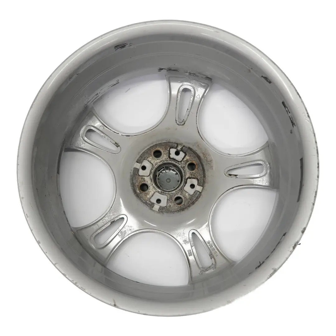 Alloy Rim 18" 7J ET:52 JCW Star Spoke R95 to Mini R50 R53 R56 Silver Wheel with Part number 6777972 Mini R50 R53 R56 Silver Wheel Alloy Rim 18" 7J ET:52 JCW Star Spoke R95 - SKU 6777972-3 - Part number 6777972
