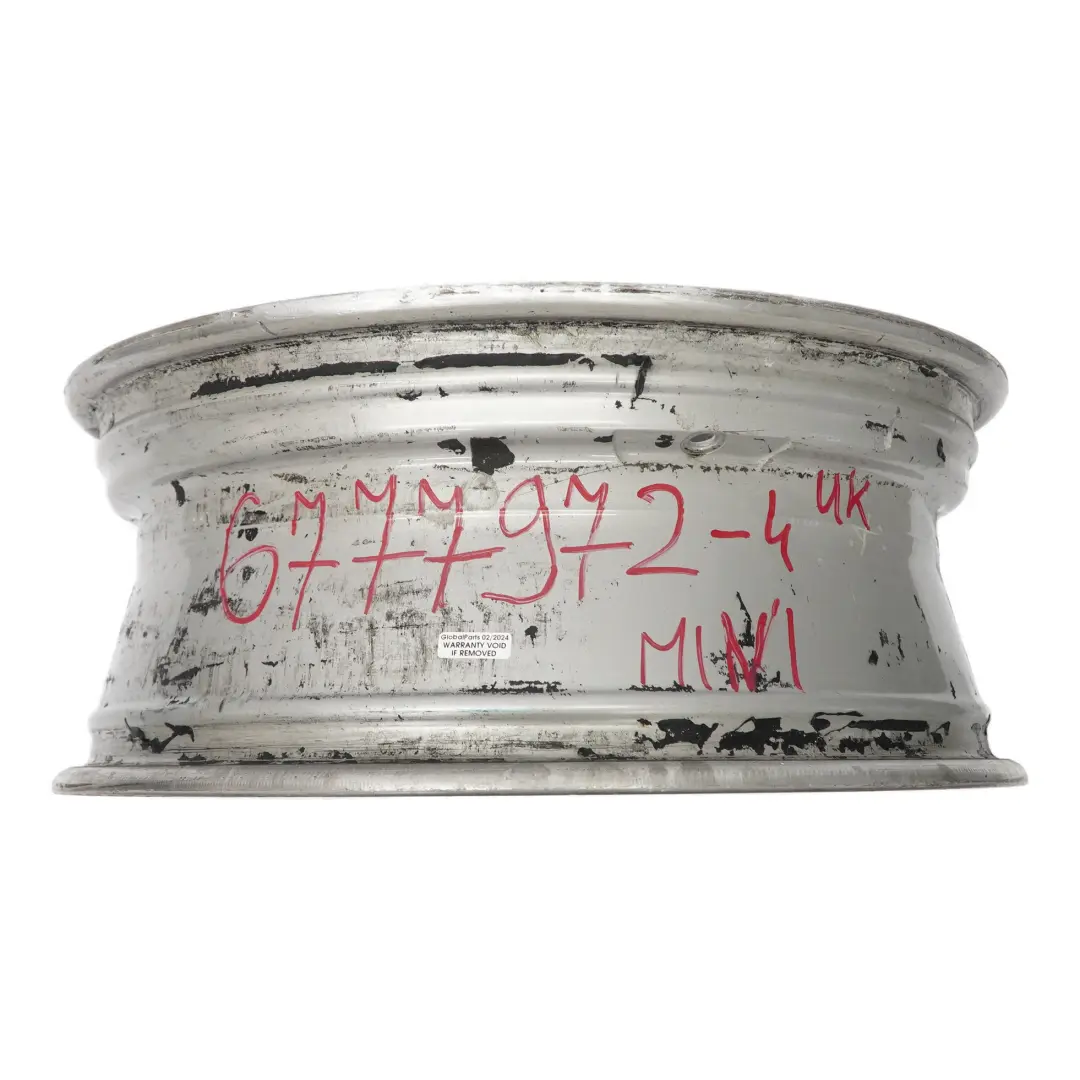Alloy Rim 18" 7J ET:52 JCW Star Spoke R95 to Mini R50 R53 R56 Silver Wheel with Part number 6777972 Mini R50 R53 R56 Silver Wheel Alloy Rim 18" 7J ET:52 JCW Star Spoke R95 - SKU 6777972-4 - Part number 6777972