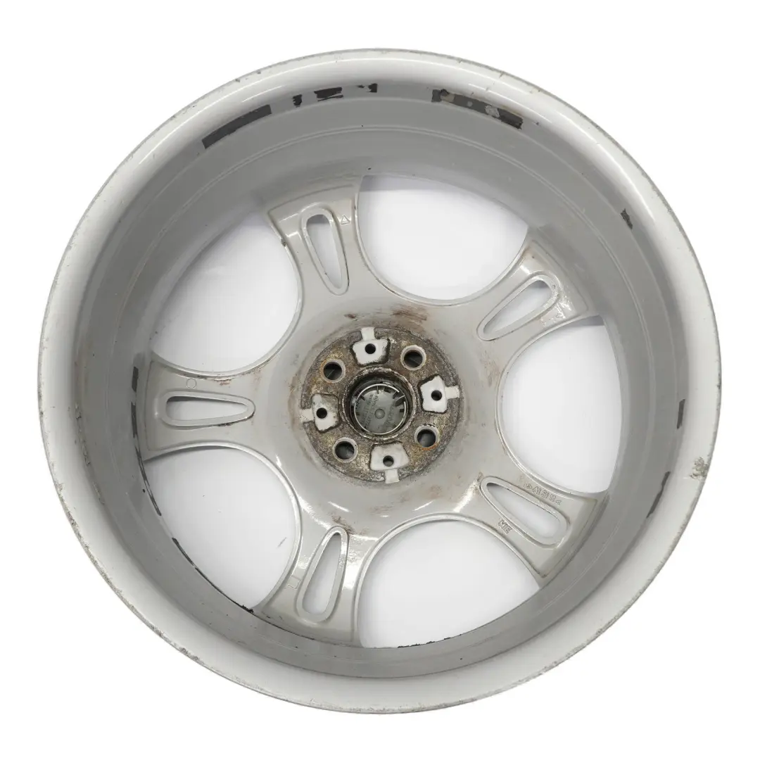 Alloy Rim 18" 7J ET:52 JCW Star Spoke R95 to Mini R50 R53 R56 Silver Wheel with Part number 6777972 Mini R50 R53 R56 Silver Wheel Alloy Rim 18" 7J ET:52 JCW Star Spoke R95 - SKU 6777972-4 - Part number 6777972