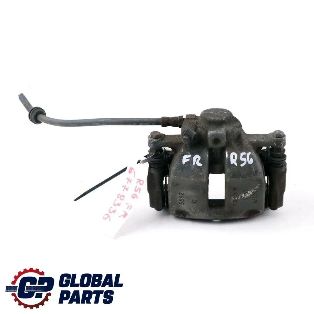 Front Right Wheel O/S Brake Caliper Housing to Mini Cooper R55 R56 R57 with Part number 6778336 Mini Cooper R55 R56 R57 Front Right Wheel O/S Brake Caliper Housing - SKU 6778336 - Part number 6778336