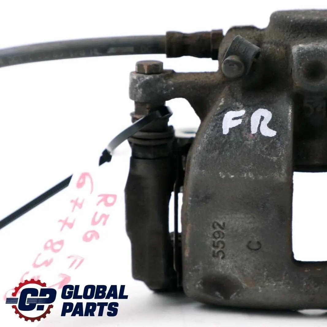 Front Right Wheel O/S Brake Caliper Housing to Mini Cooper R55 R56 R57 with Part number 6778336 Mini Cooper R55 R56 R57 Front Right Wheel O/S Brake Caliper Housing - SKU 6778336 - Part number 6778336