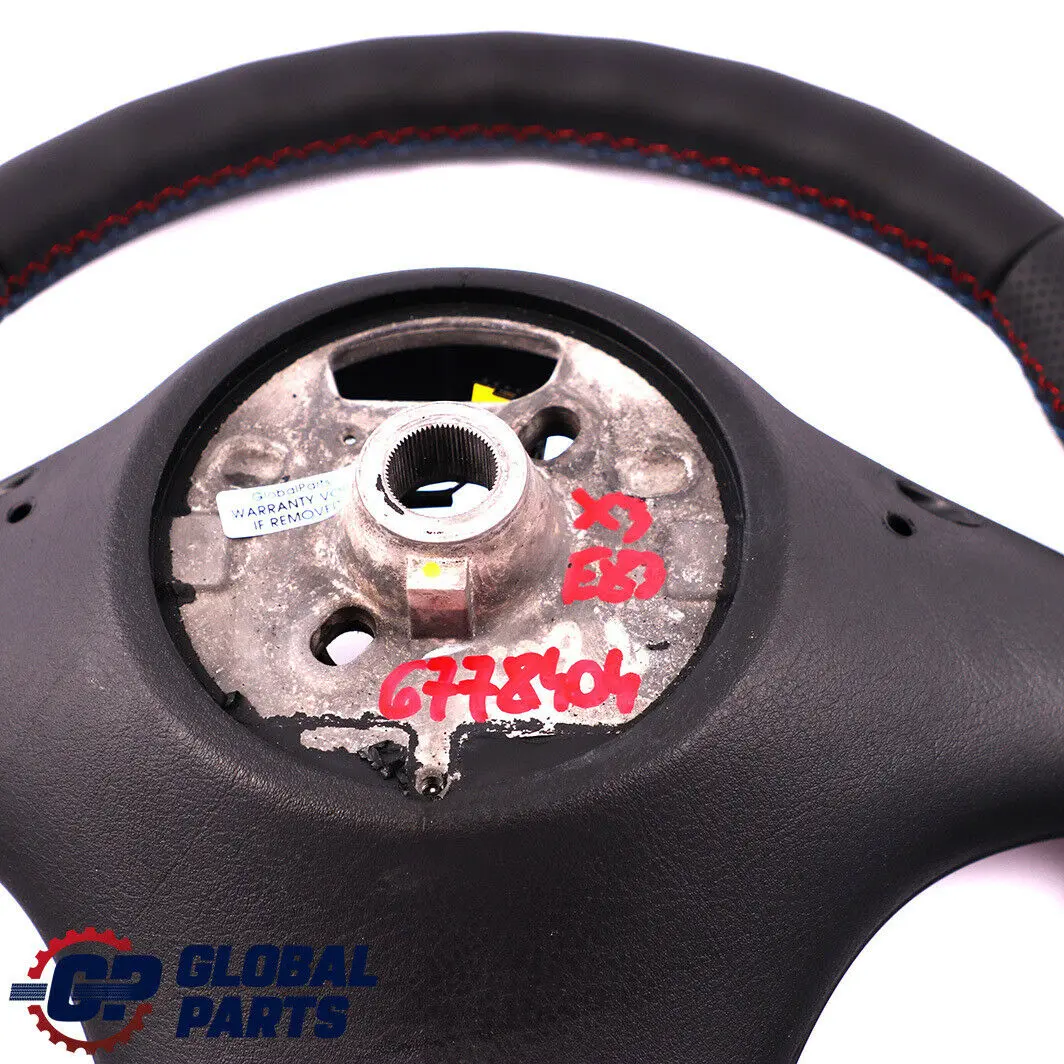 BMW X3 X5 E53 E83 NUOVA Pelle Nera Volante Sportivo M-tricolori - SKU 6778404 - Numero di parte 6778404