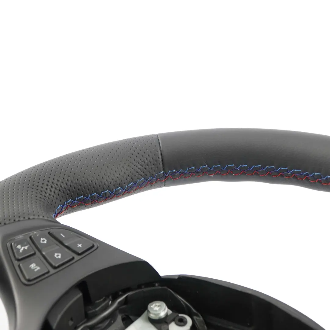 BMW X3 E83 X5 E53 Heated NEW Black Leather Sport Steering Wheel M-tricoloured - SKU 6778411-1 - Part number 6778411