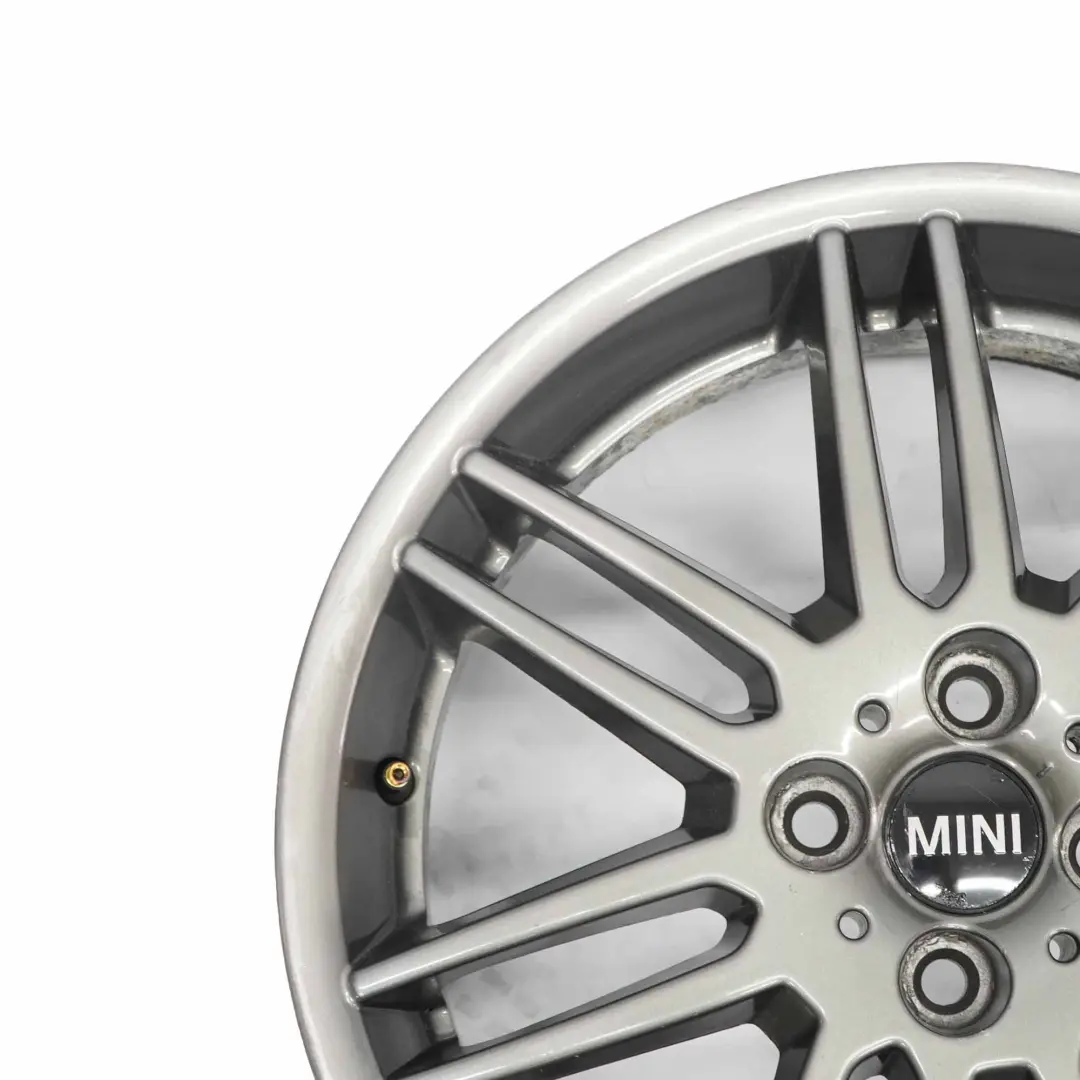 Grau Alufelge Alu Felge 17" 7J ET:48 Double Spoke R99 Mini Cooper R50 R55 R56 - SKU 6778426-1 - Teilenummer 6778426