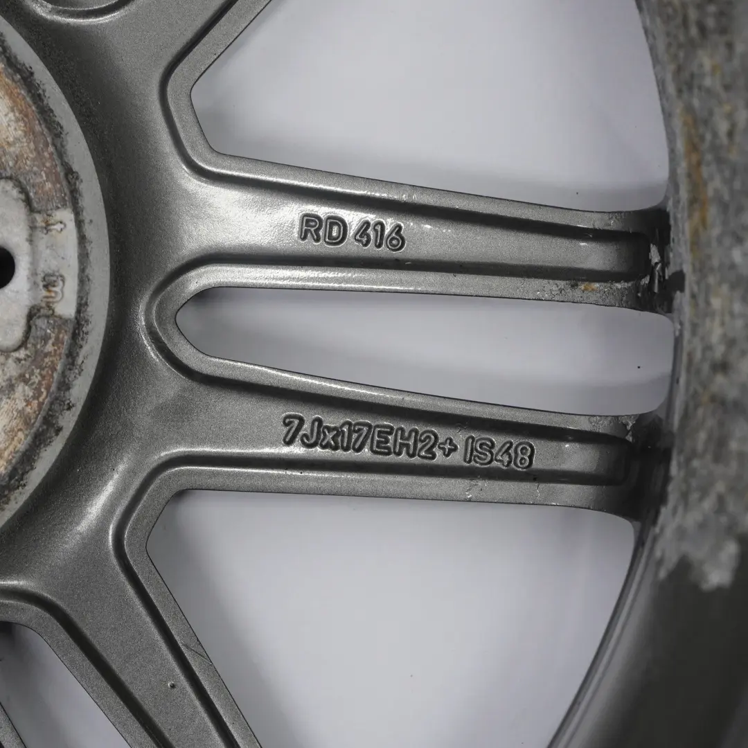 Mini Cooper R50 R55 R56 Grau Alufelge Alu Felge 17" 7J ET:48 Double Spoke R99 - SKU 6778426-2 - Teilenummer 6778426