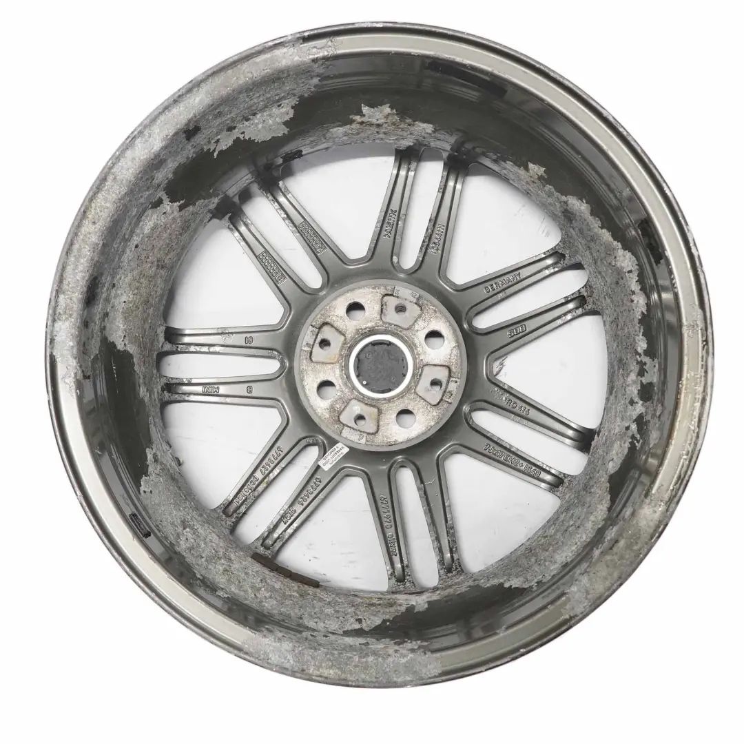 Rim Mini Cooper R50 R56 Grey Alloy 17" 7J ET:48 Double Spoke 99 to Wheel with Part number 6778426 Wheel Rim Mini Cooper R50 R56 Grey Alloy 17" 7J ET:48 Double Spoke 99 - SKU 6778426-4 - Part number 6778426