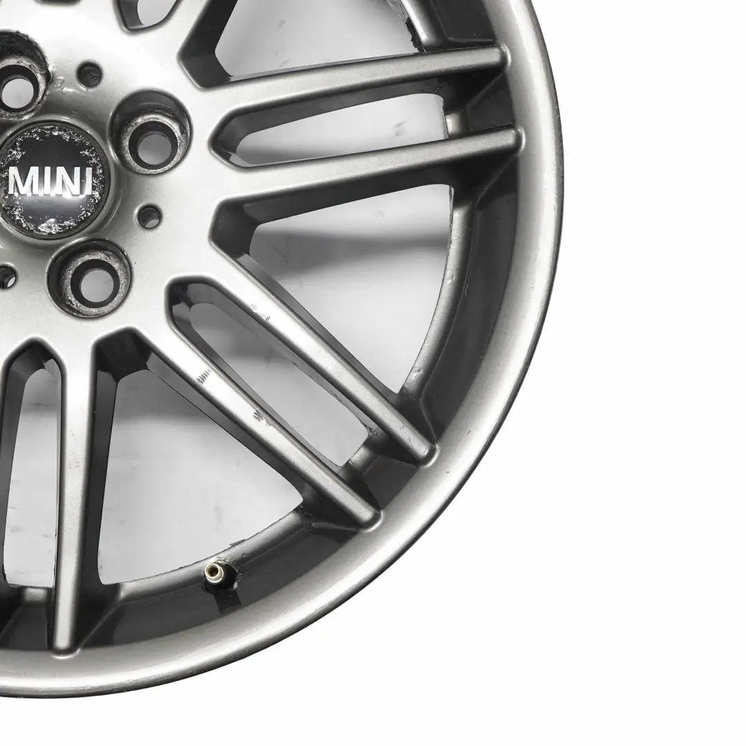 Rim Mini Cooper R50 R56 Grey Alloy 17" 7J ET:48 Double Spoke 99 to Wheel with Part number 6778426 Wheel Rim Mini Cooper R50 R56 Grey Alloy 17" 7J ET:48 Double Spoke 99 - SKU 6778426-4 - Part number 6778426