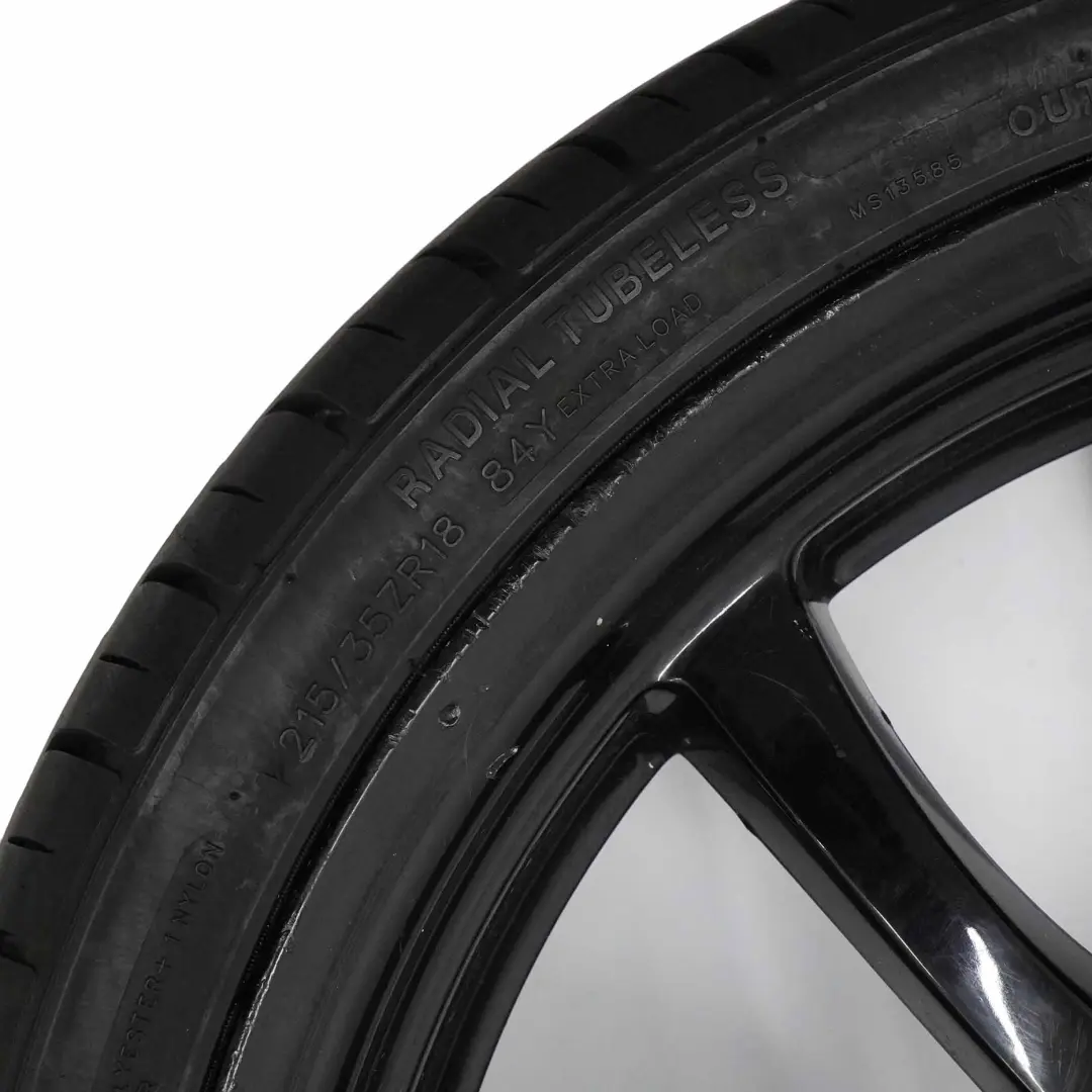 MINI R56 Juego Completo 4x Llantas Negras John Cooper Works Neumáticos 18" 7J - SKU 6778428-SET - Número de pieza 6778428