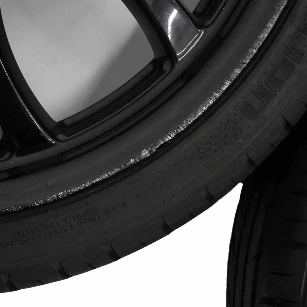 MINI R56 Juego Completo 4x Llantas Negras John Cooper Works Neumáticos 18" 7J - SKU 6778428-SET - Número de pieza 6778428