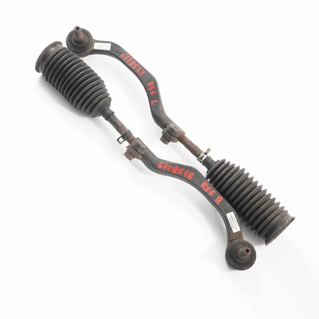 Barra de dirección izquierda derecha Juego para MINI Cooper R55 R56 R57 con número de pieza 6778547 MINI Cooper R55 R56 R57 Barra de dirección izquierda derecha Juego - SKU 6778547/6778548 - Número de pieza 6778547