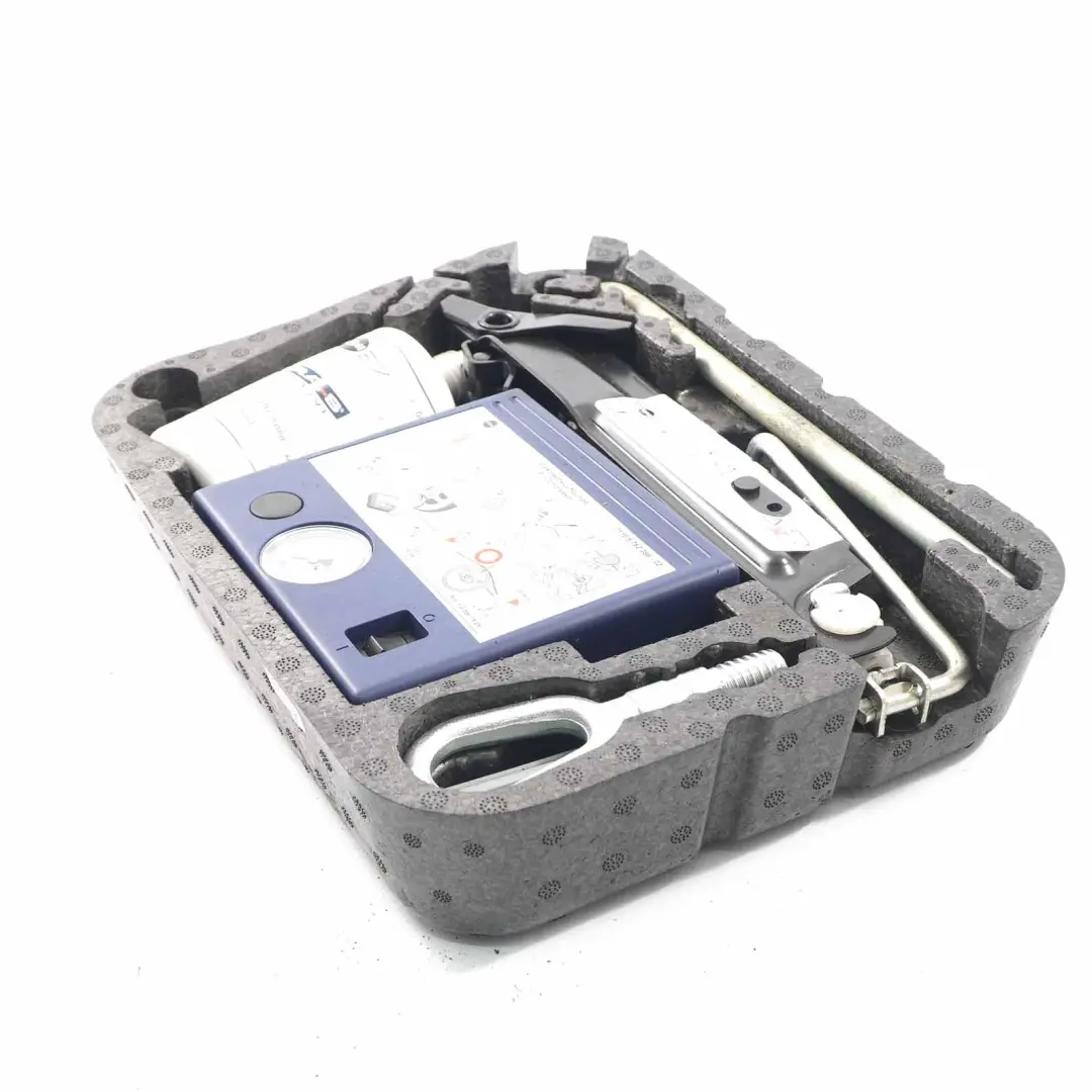  Service Kit Mini R56 R57 Compressor Tool Lifting Jack Tyre Sealant Storage - SKU 6778554-6 - Part number 6778554