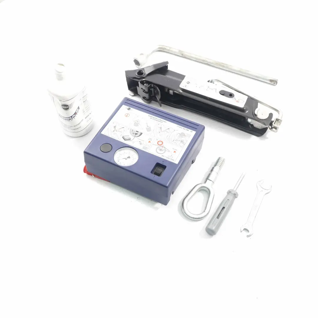 Kit de servicio Mini R56 R57 Herramienta compresor Gato elevador Almacenamiento - SKU 6778554-6 - Número de pieza 6778554
