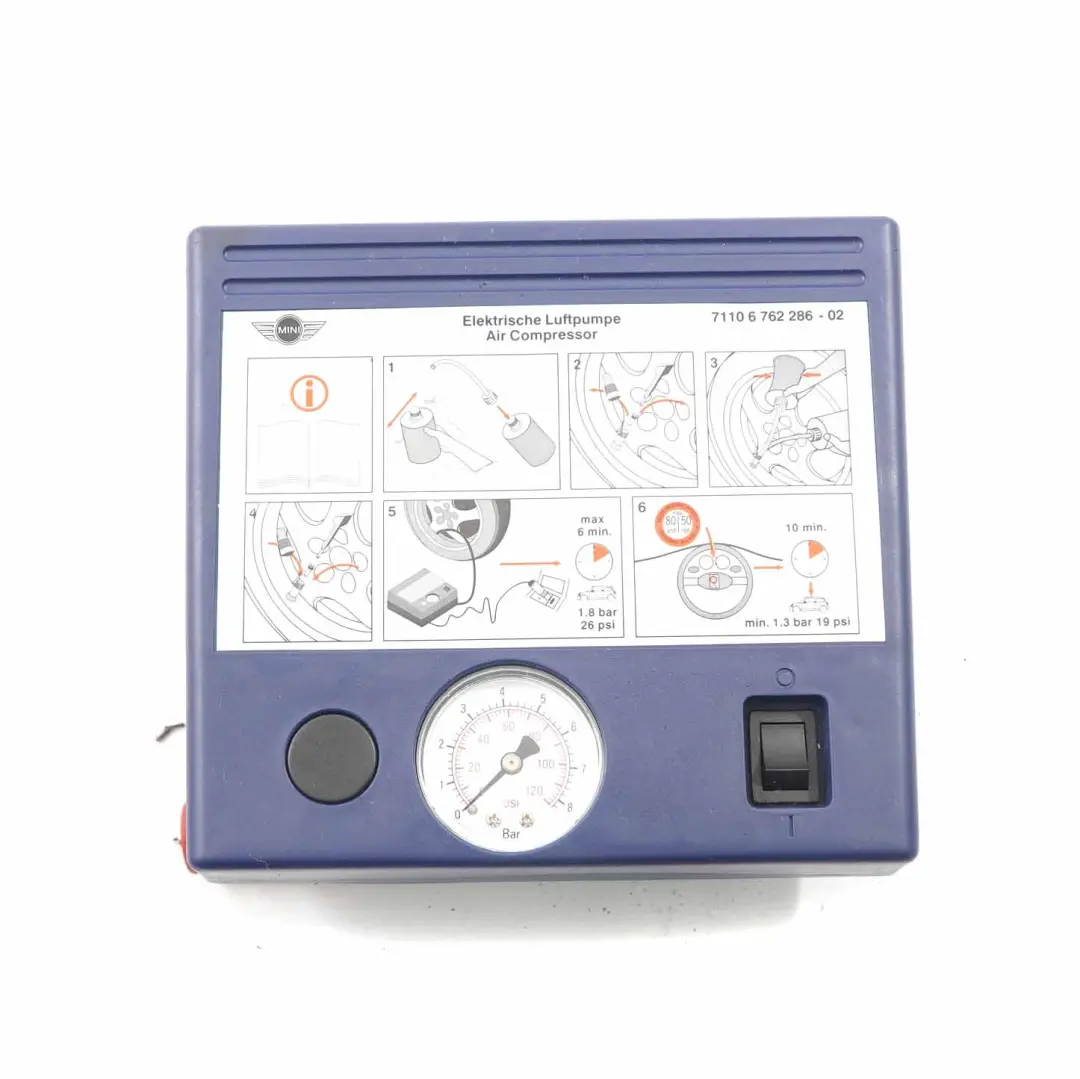 Strumento di sollevamento Jack Stoccaggio sigillante per Mini R56 R57 Compressore con numero di parte 6778554 Mini R56 R57 Compressore Strumento di sollevamento Jack Stoccaggio sigillante - SKU 6778554-6 - Numero di parte 6778554