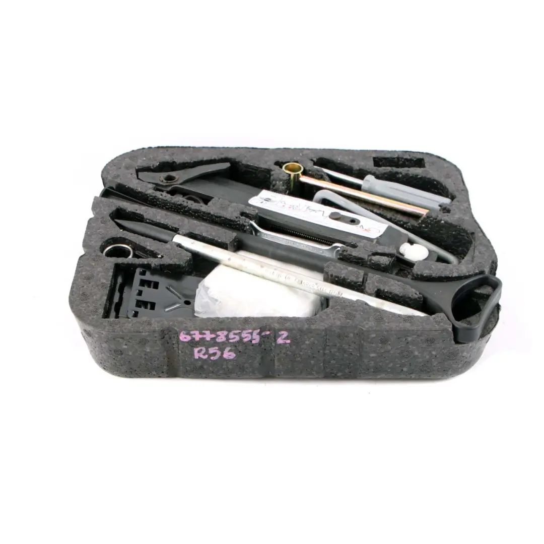 Toolkit Tool Set Lifting Jack Spanner Hook to Mini Cooper One R55 R56 R57 with Part number 6778555 Mini Cooper One R55 R56 R57 Toolkit Tool Set Lifting Jack Spanner Hook - SKU 6778555-2 - Part number 6778555