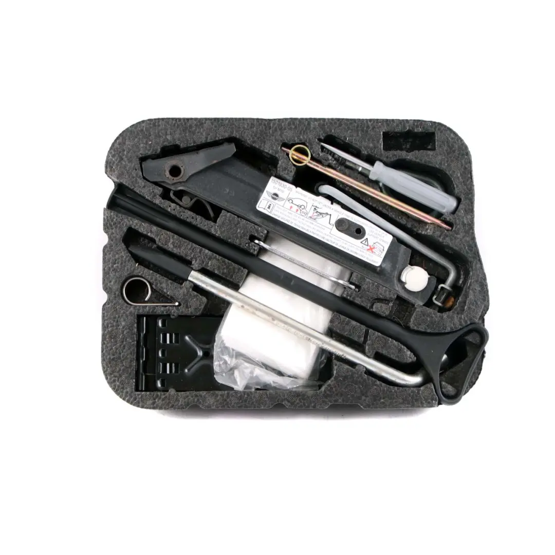 Toolkit Tool Set Lifting Jack Spanner Hook to Mini Cooper One R55 R56 R57 with Part number 6778555 Mini Cooper One R55 R56 R57 Toolkit Tool Set Lifting Jack Spanner Hook - SKU 6778555-2 - Part number 6778555