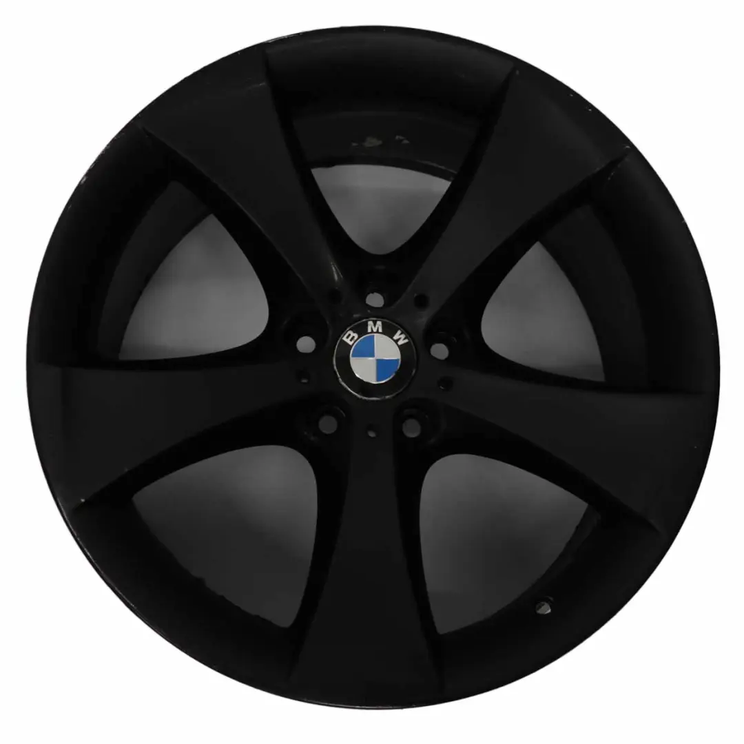 Front Wheel Alloy Black Rim 20" Star Spoke 259 ET:40 10J to BMW X6 E71 with Part number 6778588 BMW X6 E71 Front Wheel Alloy Black Rim 20" Star Spoke 259 ET:40 10J - SKU 6778588-2 - Part number 6778588