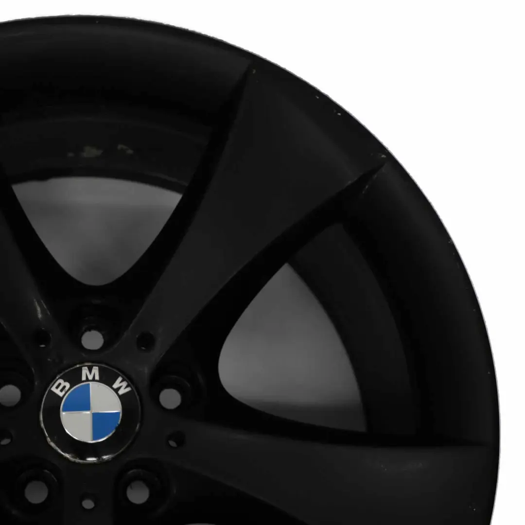 Front Wheel Alloy Black Rim 20" Star Spoke 259 ET:40 10J to BMW X6 E71 with Part number 6778588 BMW X6 E71 Front Wheel Alloy Black Rim 20" Star Spoke 259 ET:40 10J - SKU 6778588-2 - Part number 6778588