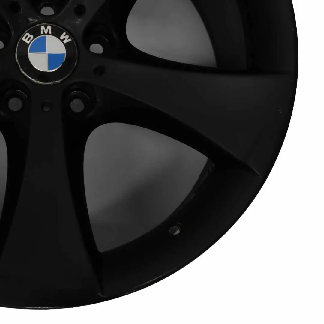 BMW X6 E71 Front Wheel Alloy Black Rim 20" Star Spoke 259 ET:40 10J - SKU 6778588-2 - Part number 6778588