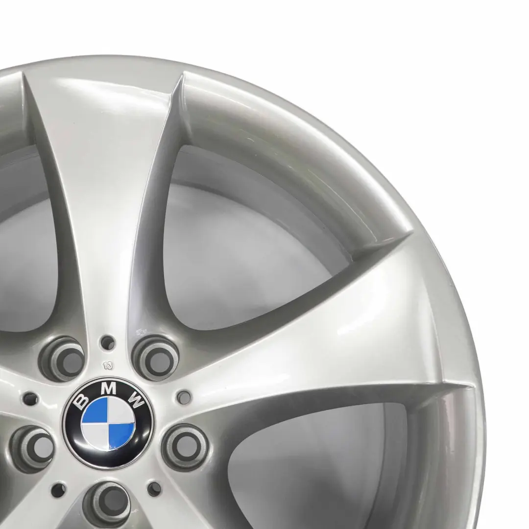 Front Wheel Alloy Silver Rim 20" Star Spoke 259 ET:40 10J BMW X6 E71 - SKU 6778588 - Part number 6778588